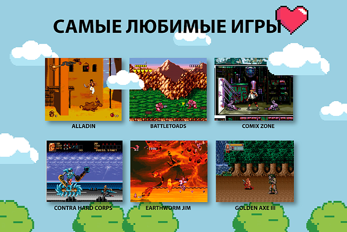 Подарок Игровая ретро приставка
